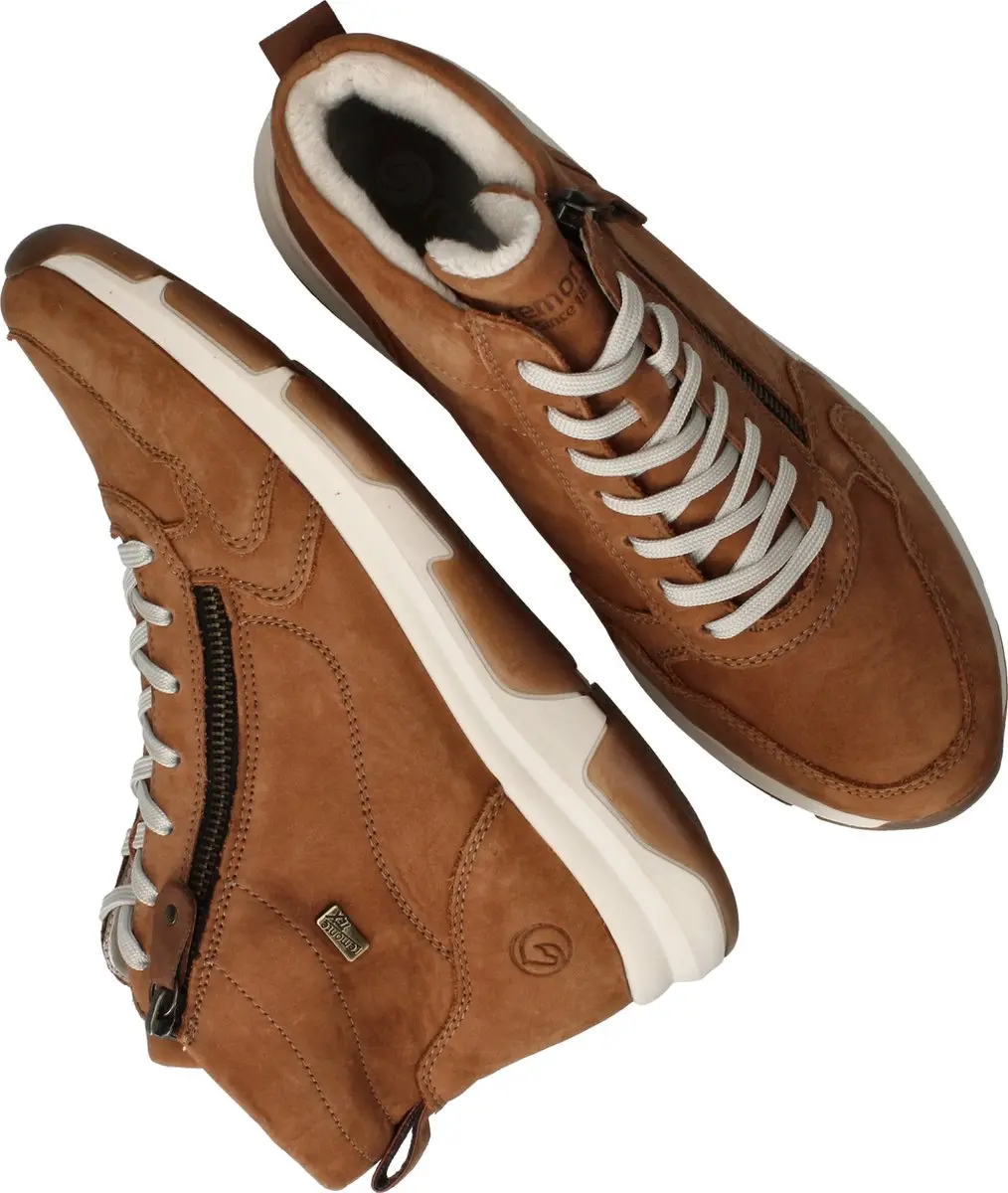 Remonte Veterboots Dames - Cognac - afbeelding 2 van 4