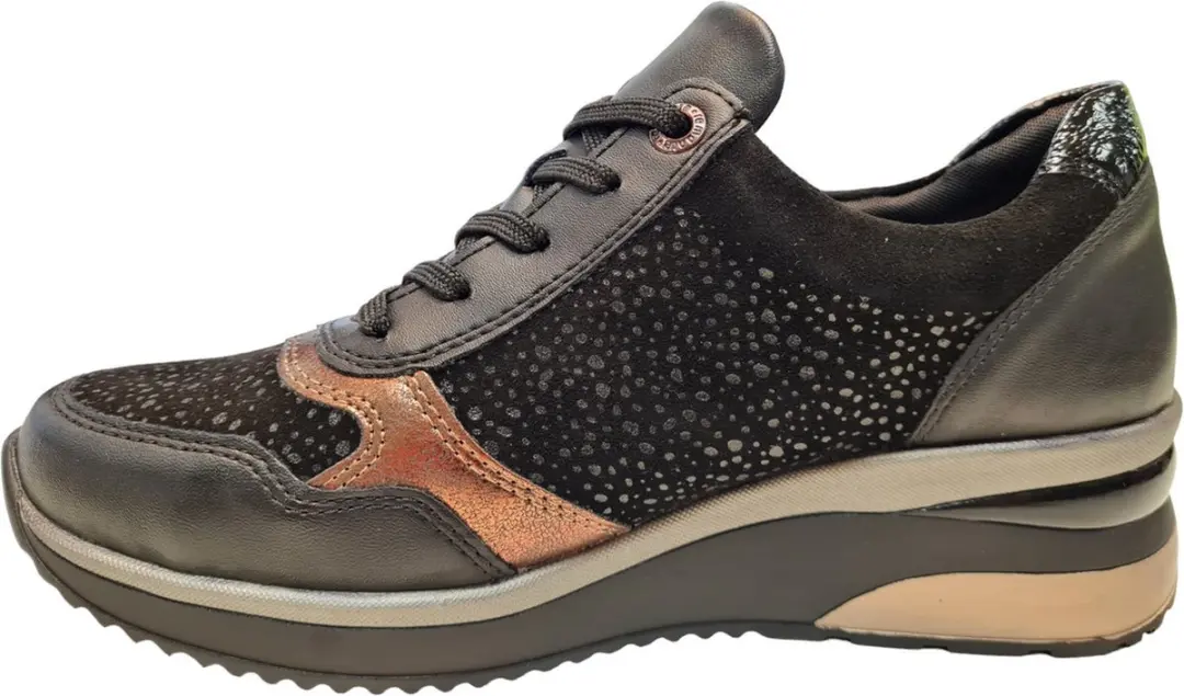 Remonte Veterschoenen Laag - Zwart - afbeelding 4 van 6