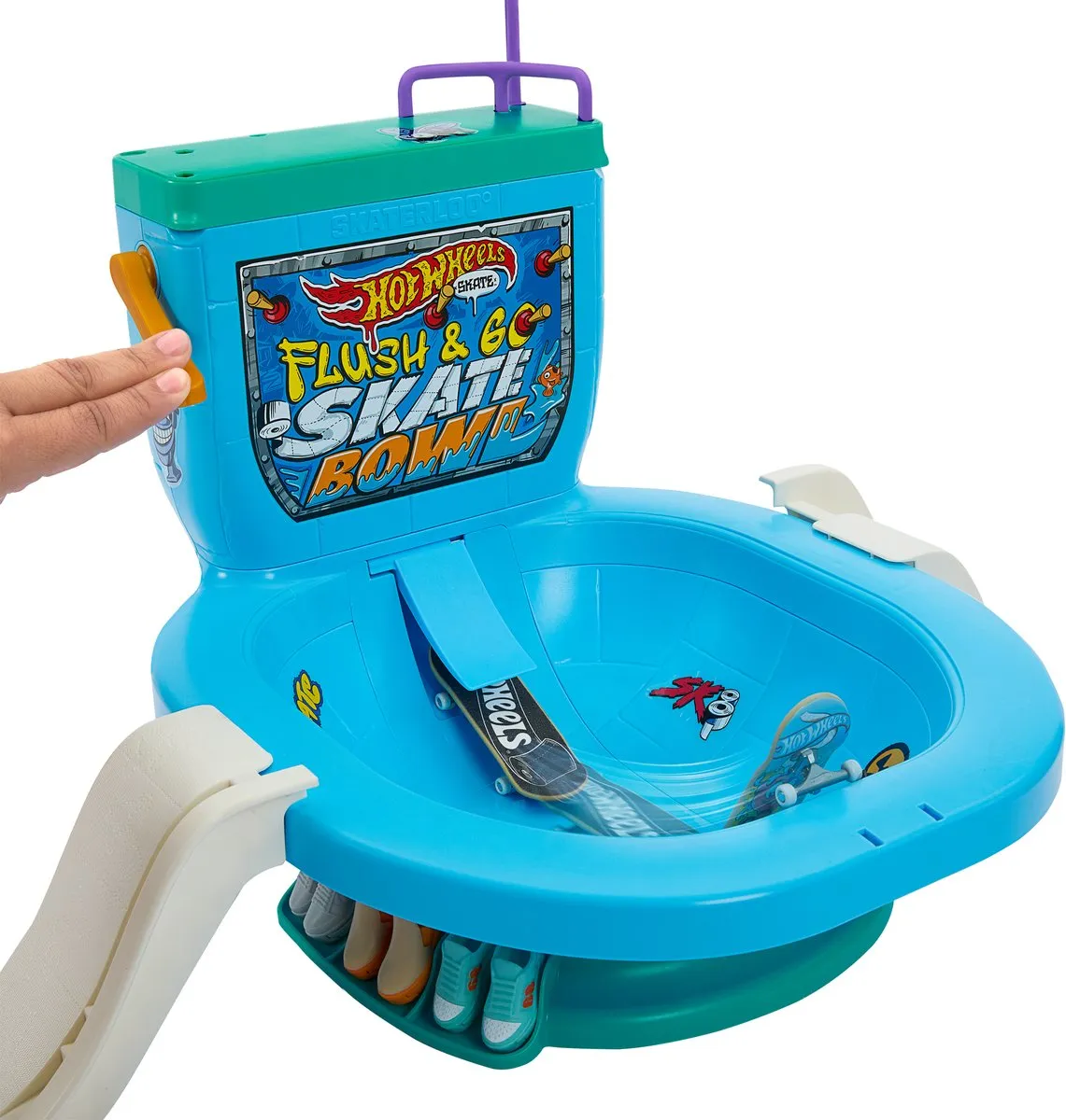 Hot Wheels Skateset Racebaan HXL16 - Multicolor