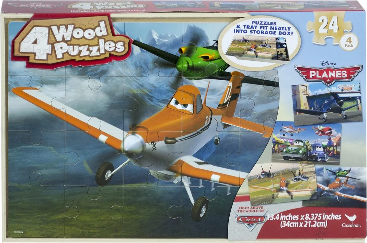 Disney Planes Houten Puzzels