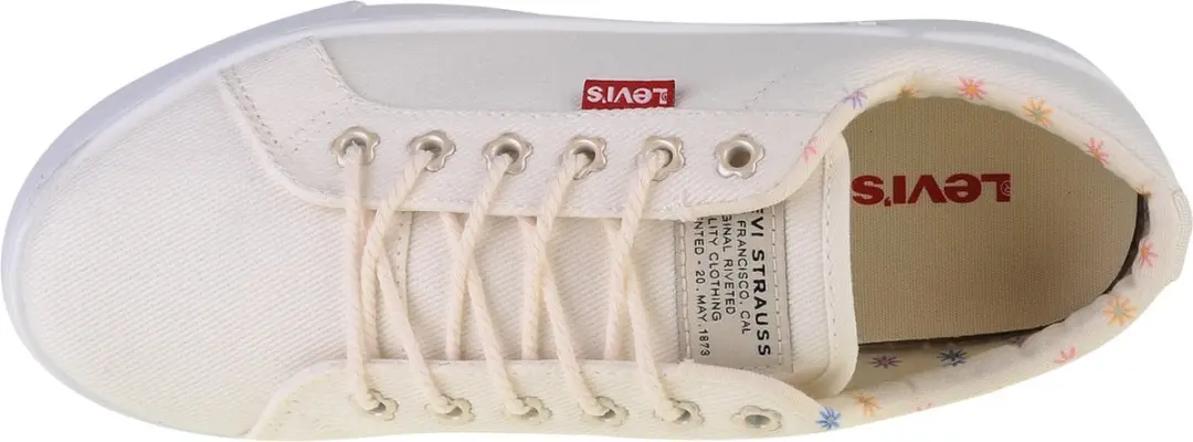 Levi's Tijuana 2.0 Sneakers 234188-677-100 - Wit - Maat 40 - afbeelding 3 van 4