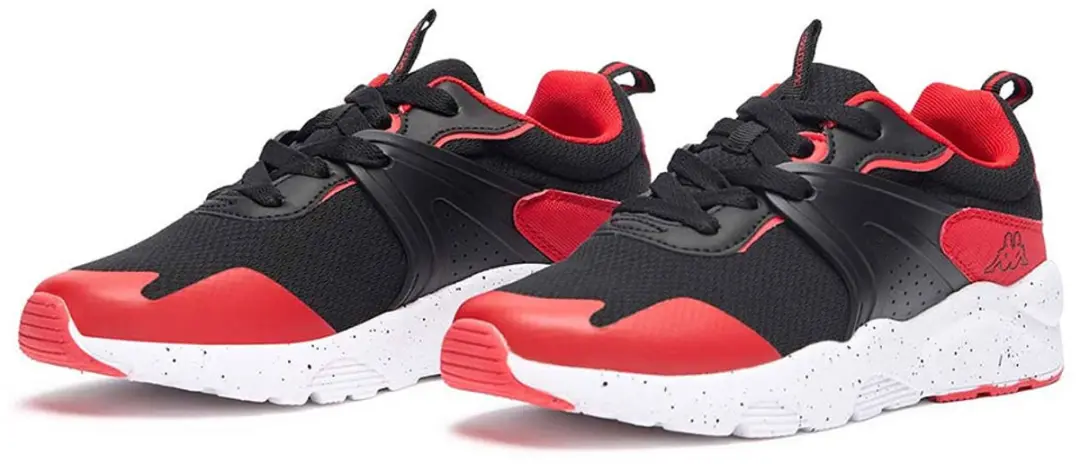 Kappa Montero Lace Sportschoenen 30 - Zwart/Rood - afbeelding 4 van 6