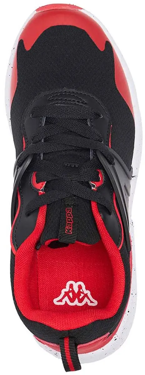 Kappa Montero Lace Sportschoenen 30 - Zwart/Rood - afbeelding 5 van 6