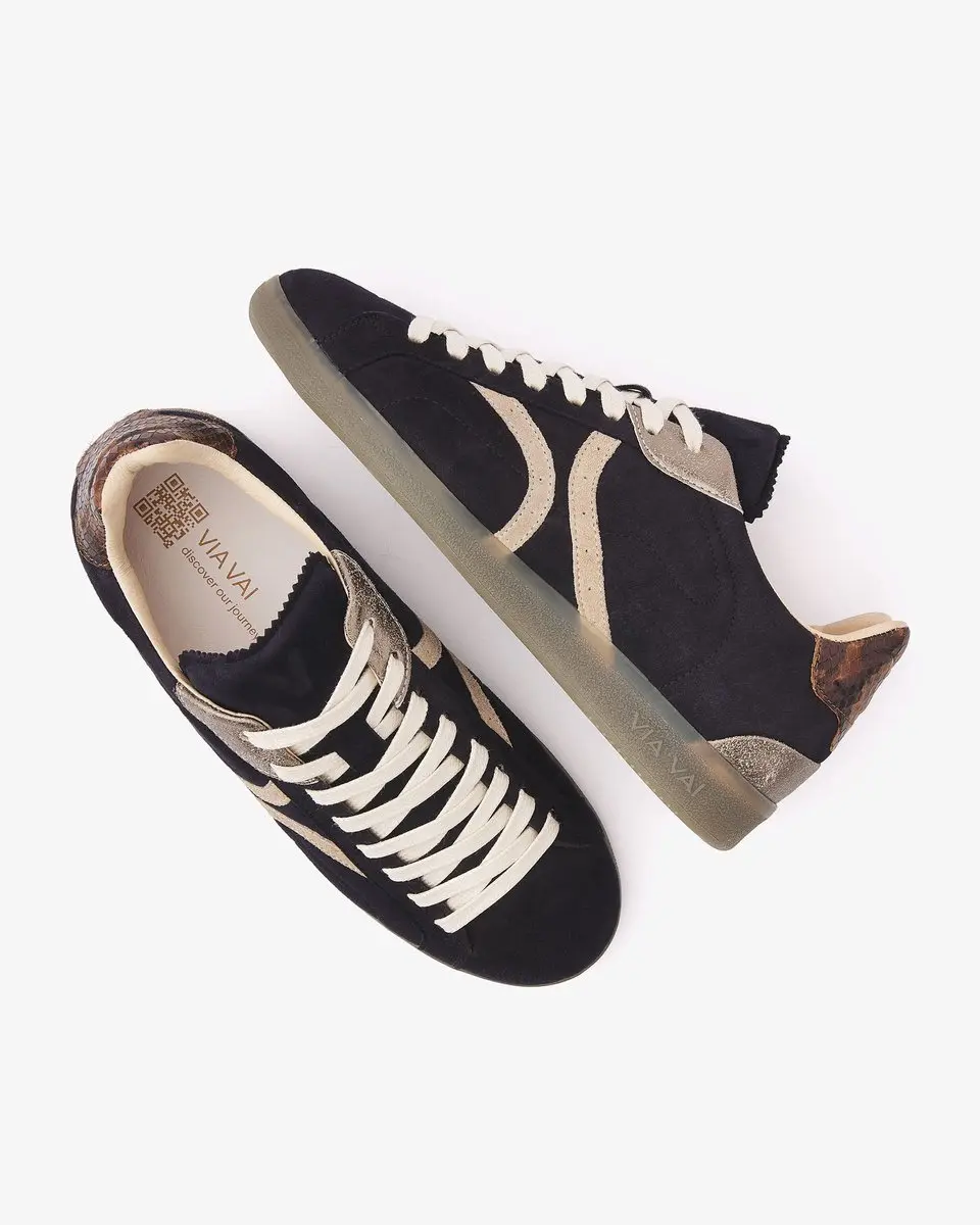 VIA VAI Nilla Khloe Sneakers Dames - Blauw 40
