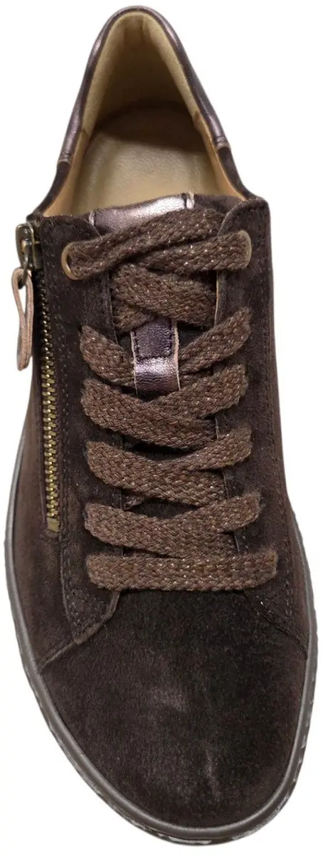 Hartjes Phil Shoe Dunkelbraun Dames Veterschoenen - 38.5