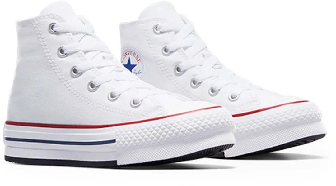 Converse Ctas Eva Lift Hi Sneakers - Wit - afbeelding 3 van 6