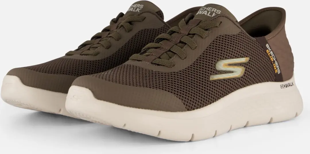 Skechers Slip-ins Go Walk Flex Instappers bruin