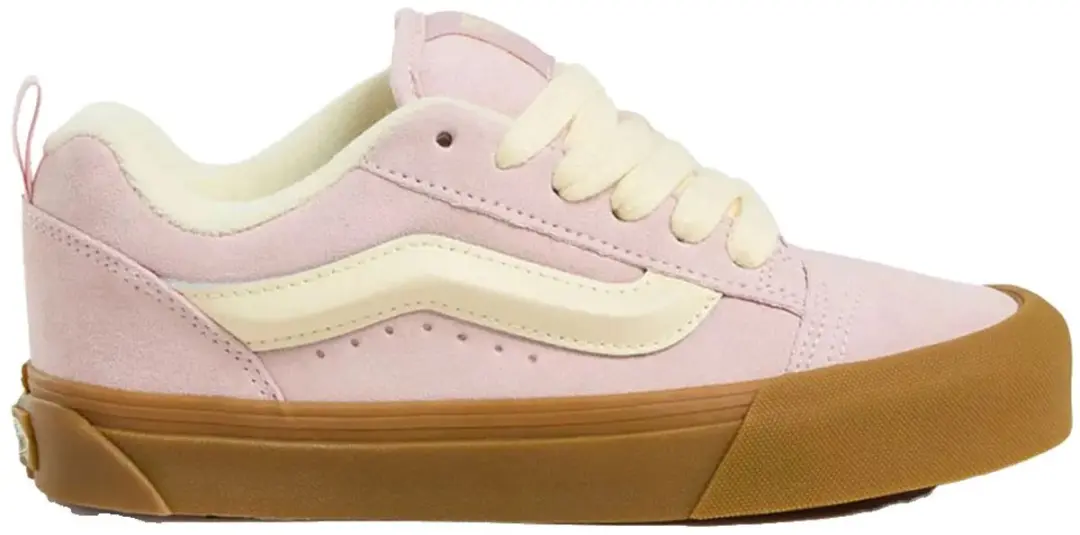 Vans Knu Skool Sneakers - Lichtroze/Crème - afbeelding 2 van 6