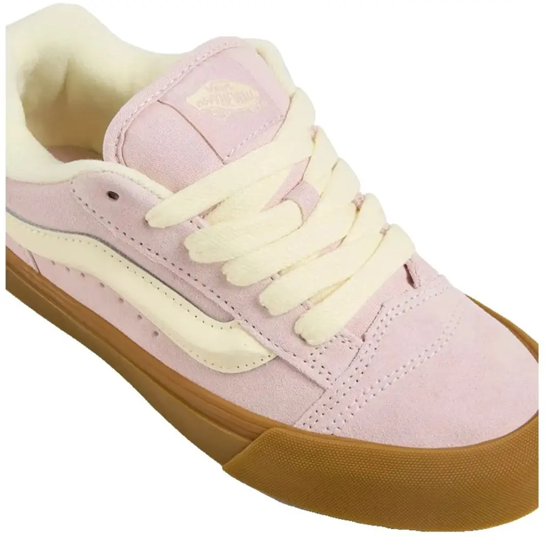 Vans Knu Skool Sneakers - Lichtroze/Crème - afbeelding 4 van 6