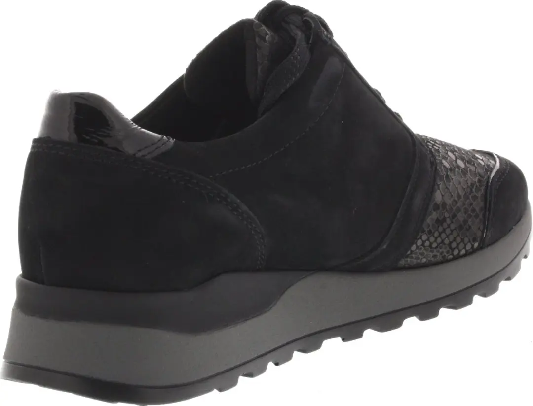 Wäldlaufer Hiroko Soft OrthoTritt H64007 Dames Veterschoenen - Maat 41 - Zwart
