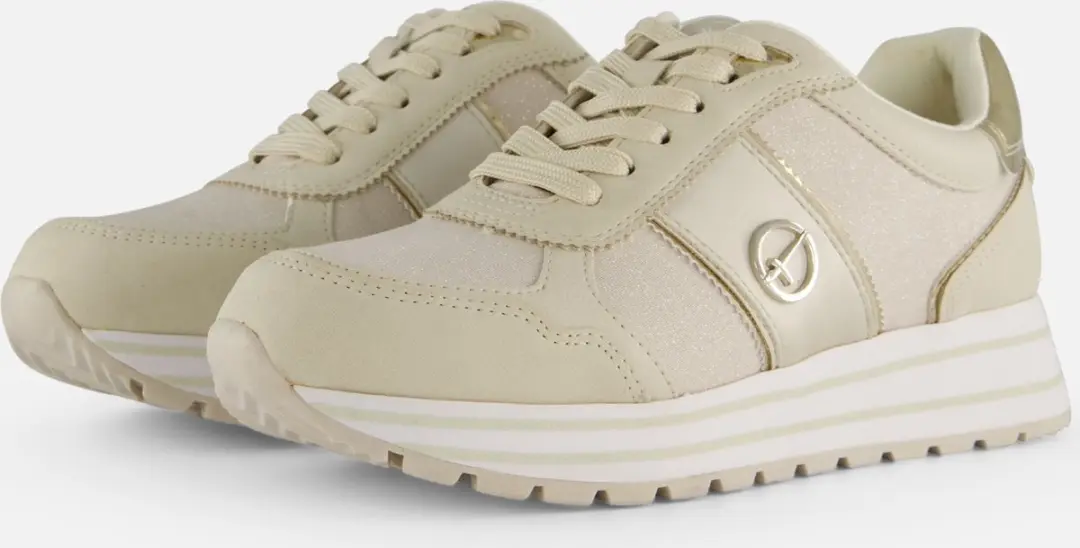 Tamaris Essentials Sneakers beige Synthetisch