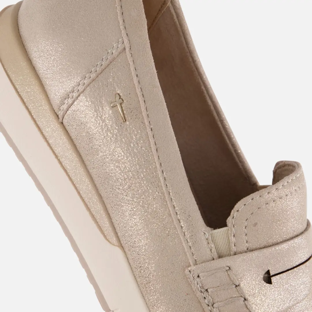 Tamaris Comfort Instappers Beige - Dames - Maat 39