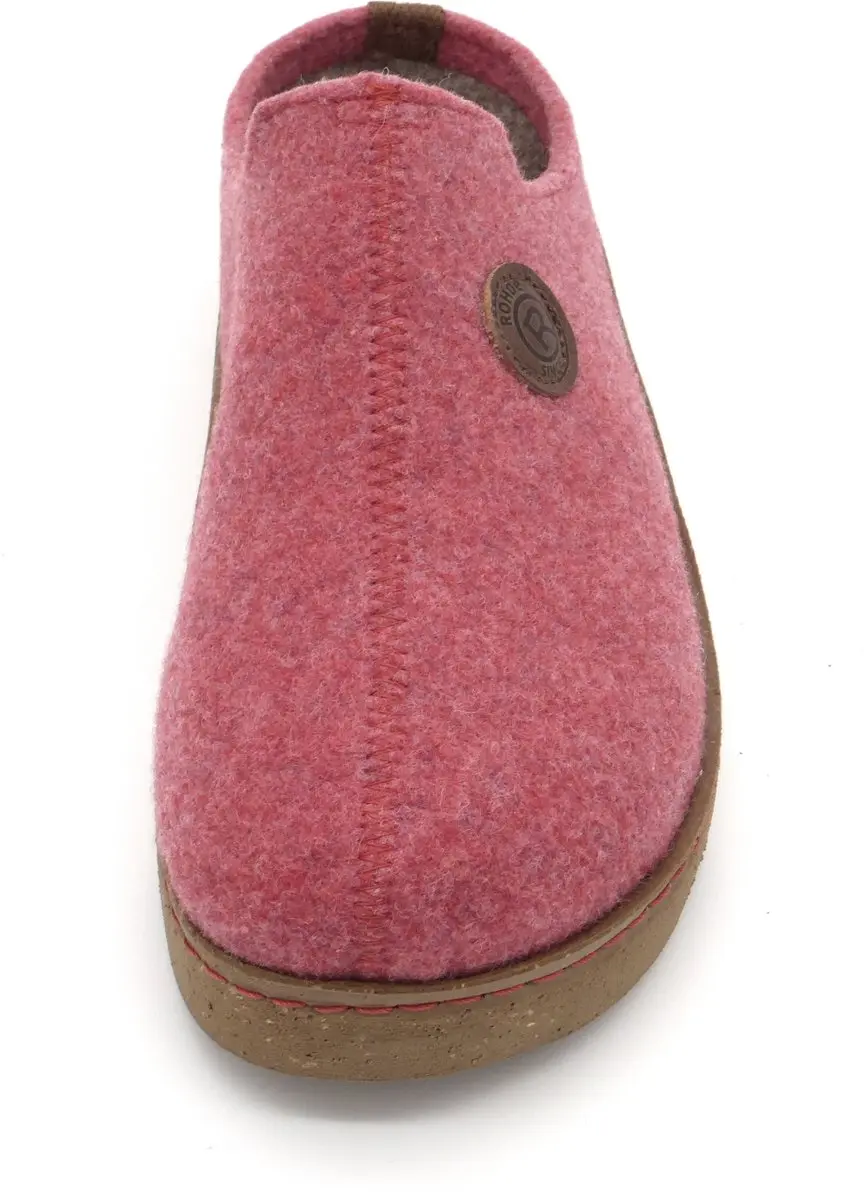 Rohde Dames Pantoffel 6120-40 - Zalm - Maat 43