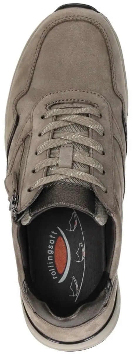 Gabor Rollingsoft Veterschoenen 42 - Taupe