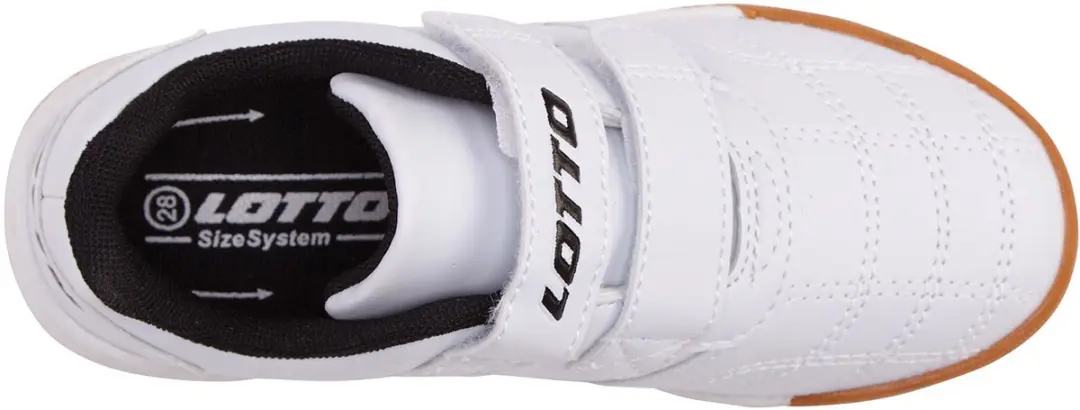 Lotto Shoes Pacer K Lage Kindersneaker 2600110K - Wit/Zwart