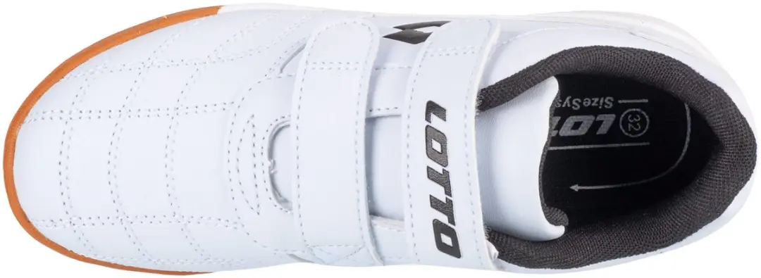 Lotto Shoes Pacer K Lage Kindersneaker 2600110K - Wit/Zwart