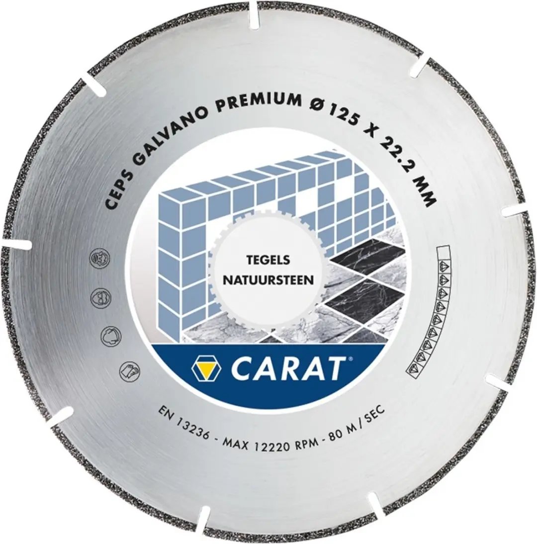 Carat Galvano Ø230X22,23 Mm, Ceps Classic