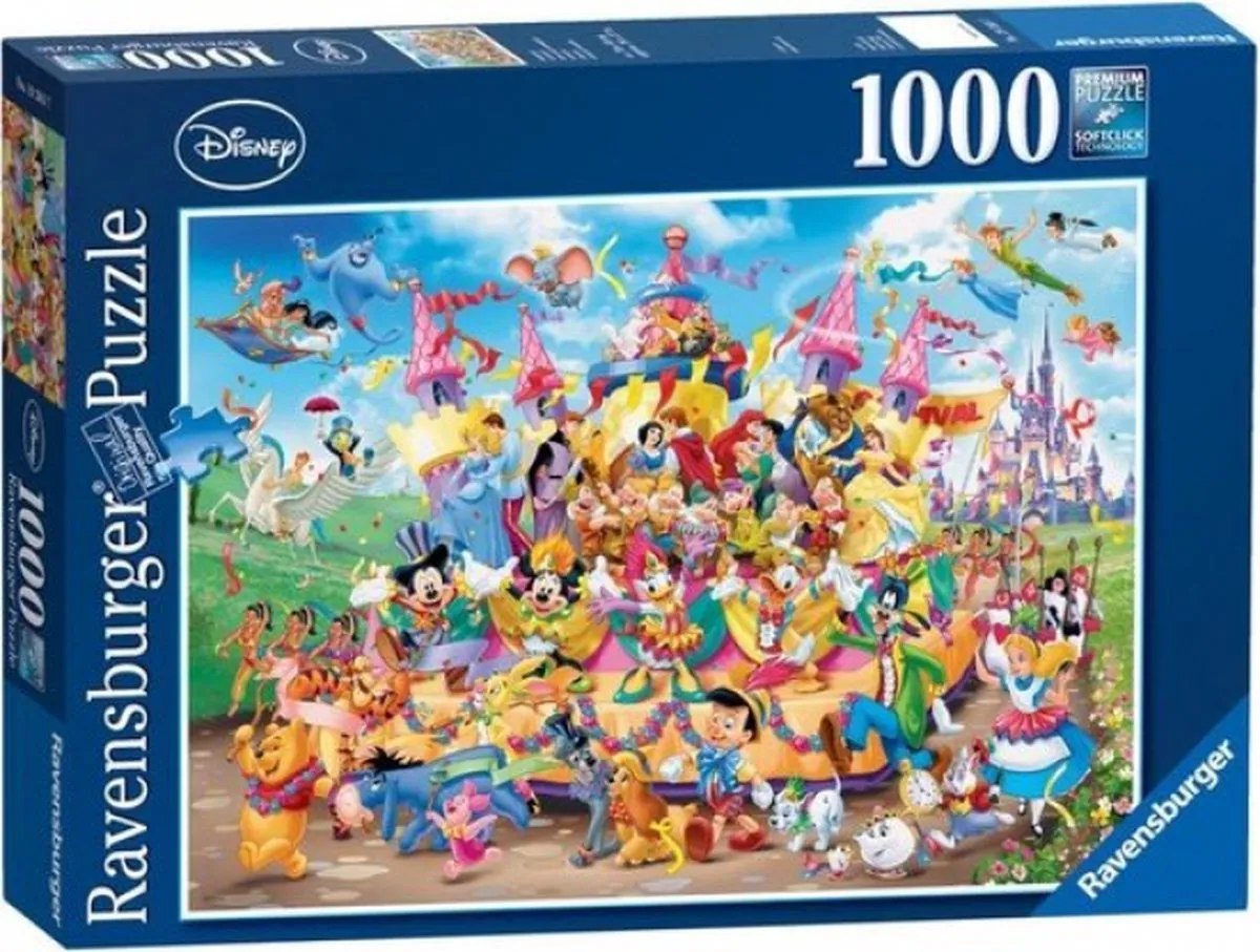 Ravensburger Disney Carnival Legpuzzel 1000 Stuks - Multicolor - afbeelding 6 van 6