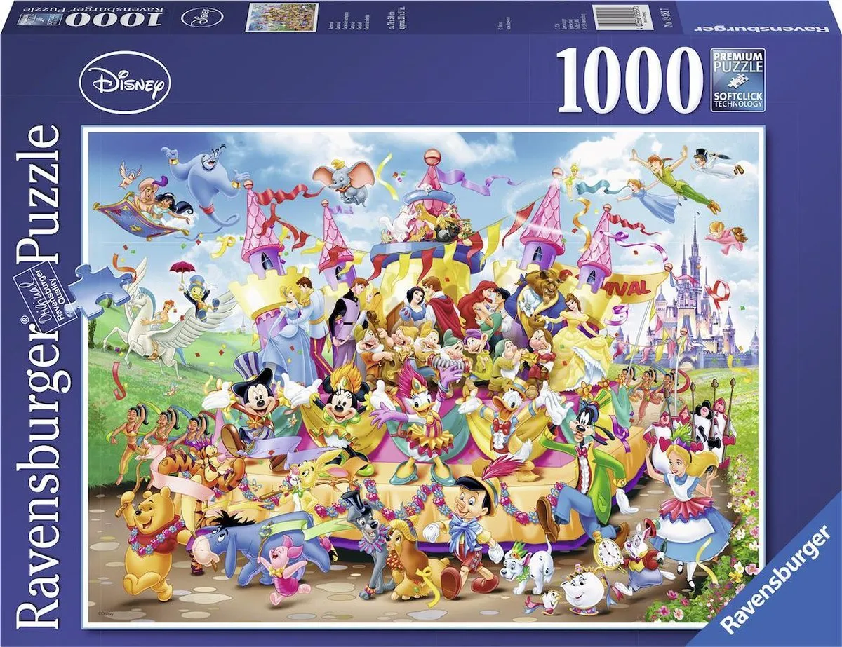 Ravensburger Disney Carnival Legpuzzel 1000 Stuks