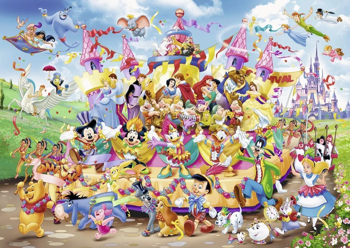 Ravensburger Disney Carnival Legpuzzel 1000 Stuks - Multicolor - afbeelding 3 van 6
