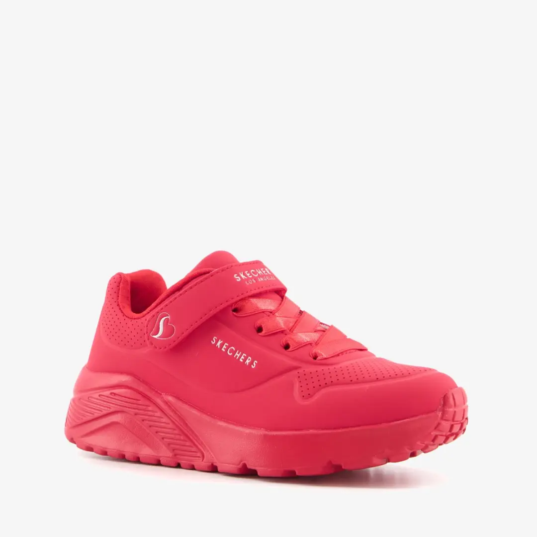 Skechers Uno Lite kinder sneakers rood