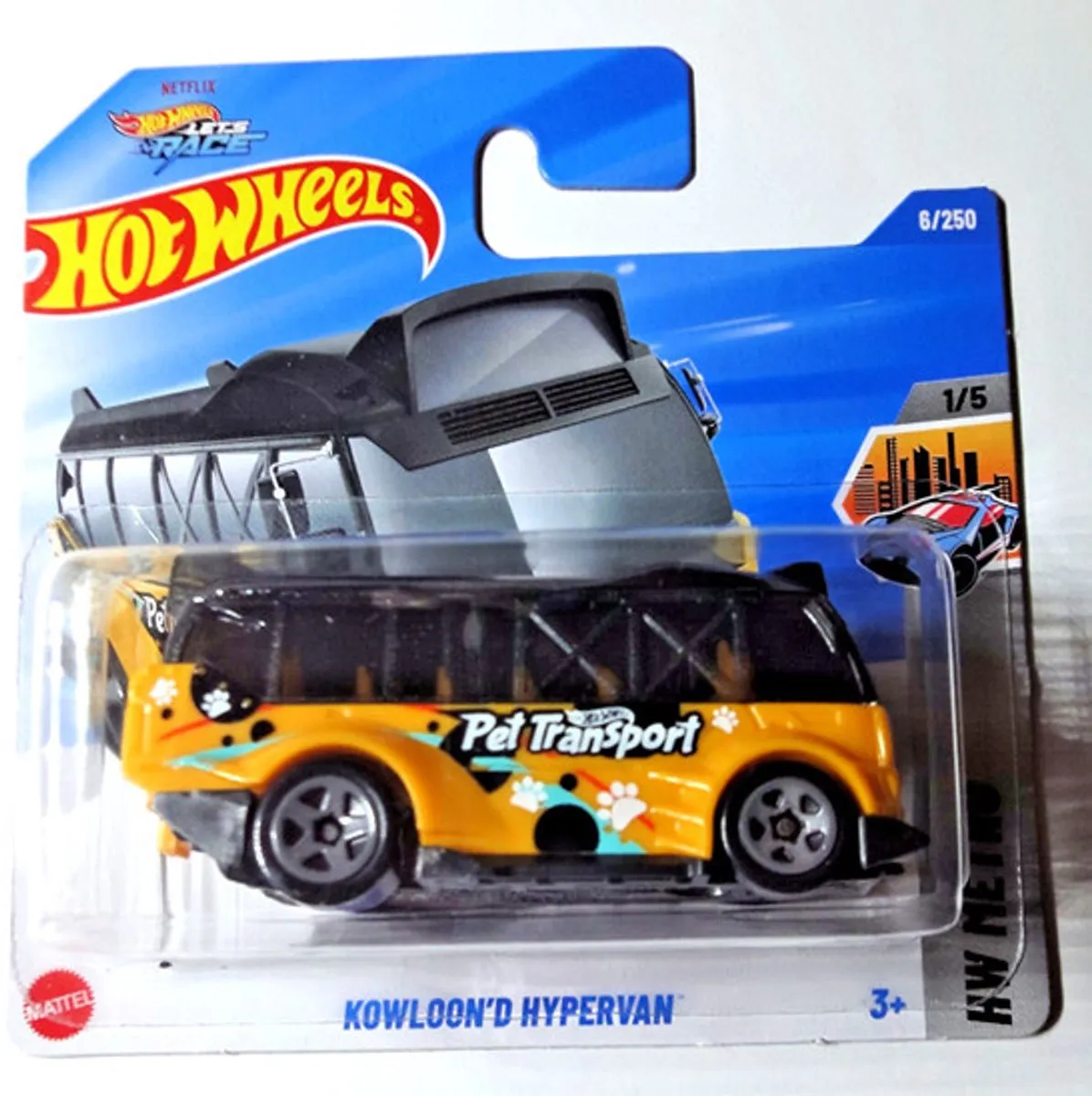 Hot Wheels Kowloon'd Hypervan Pet Transport 1:64