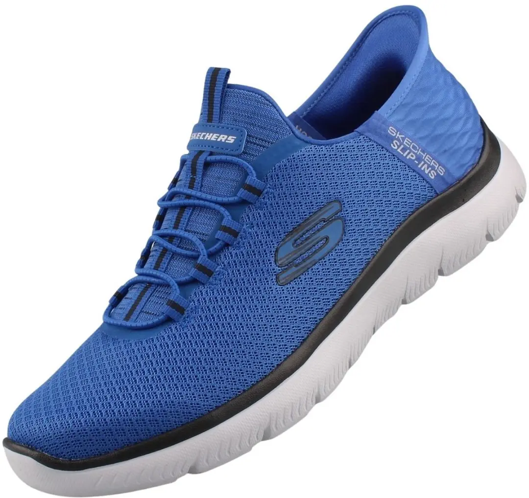 Skechers Herren Slipper Slip-Ins in blau