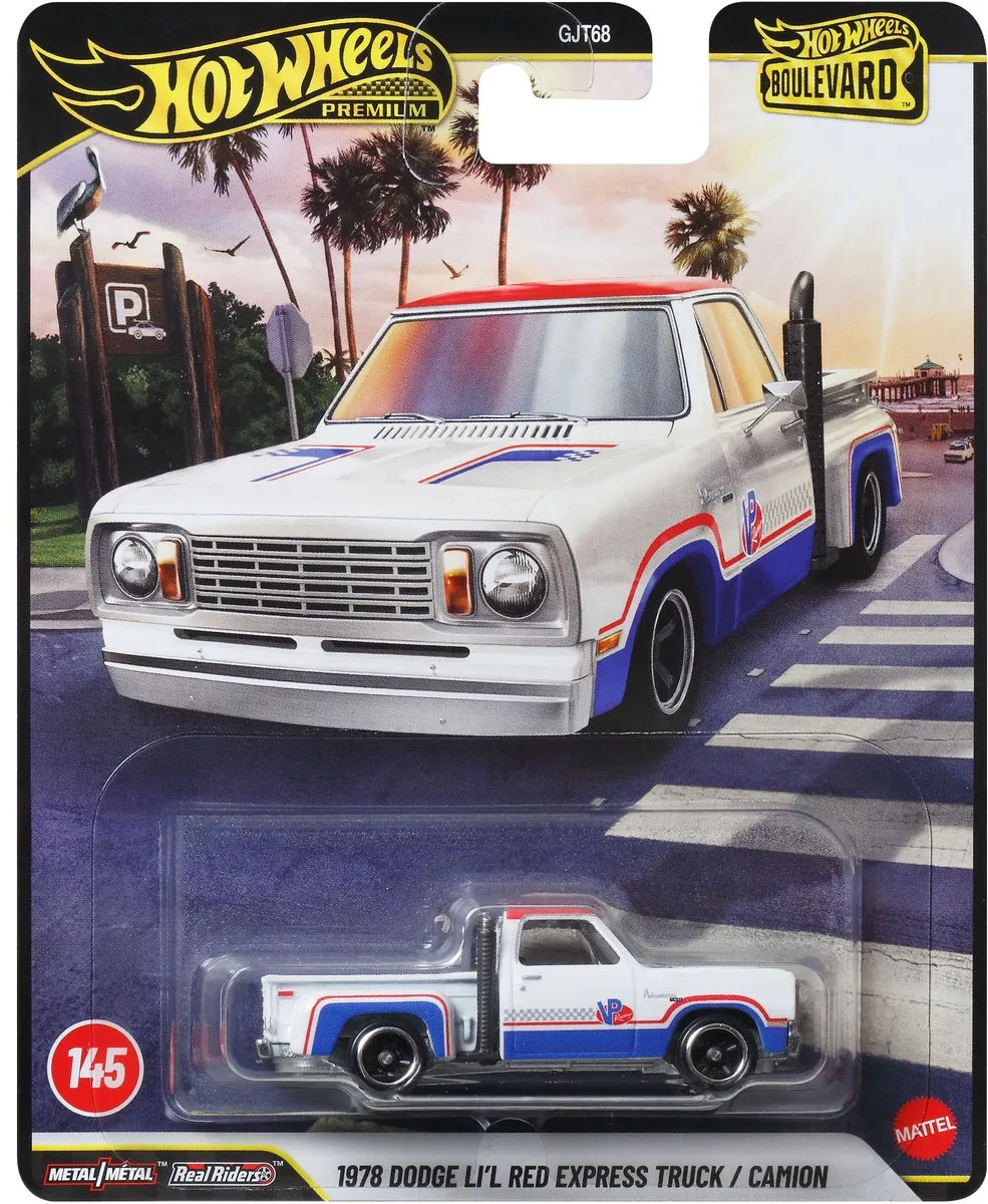 Hot Wheels Boulevard 1978 Dodge Li'l Red Express Truck