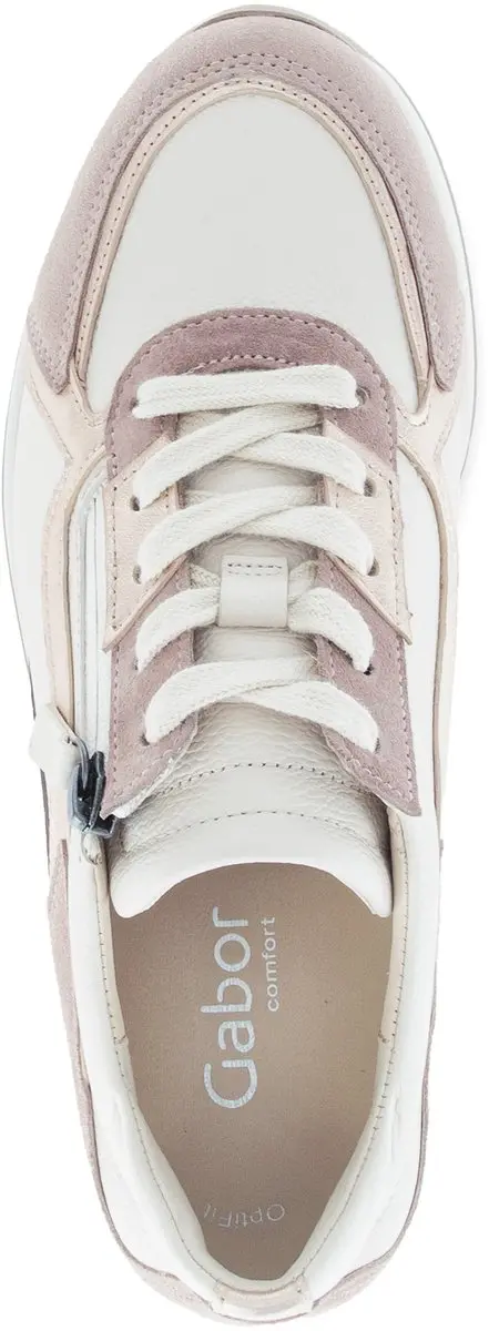 Gabor K-wijdte Dames Sneakers - Oudroze - Maat 40