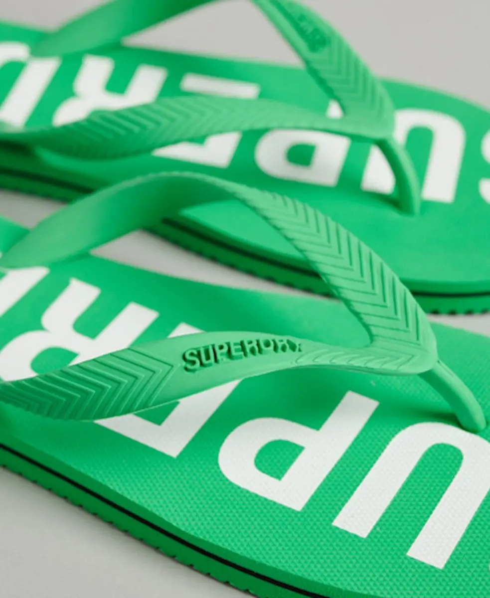 Superdry Code Essential Teenslippers 42/43 - Bright Green - afbeelding 2 van 6