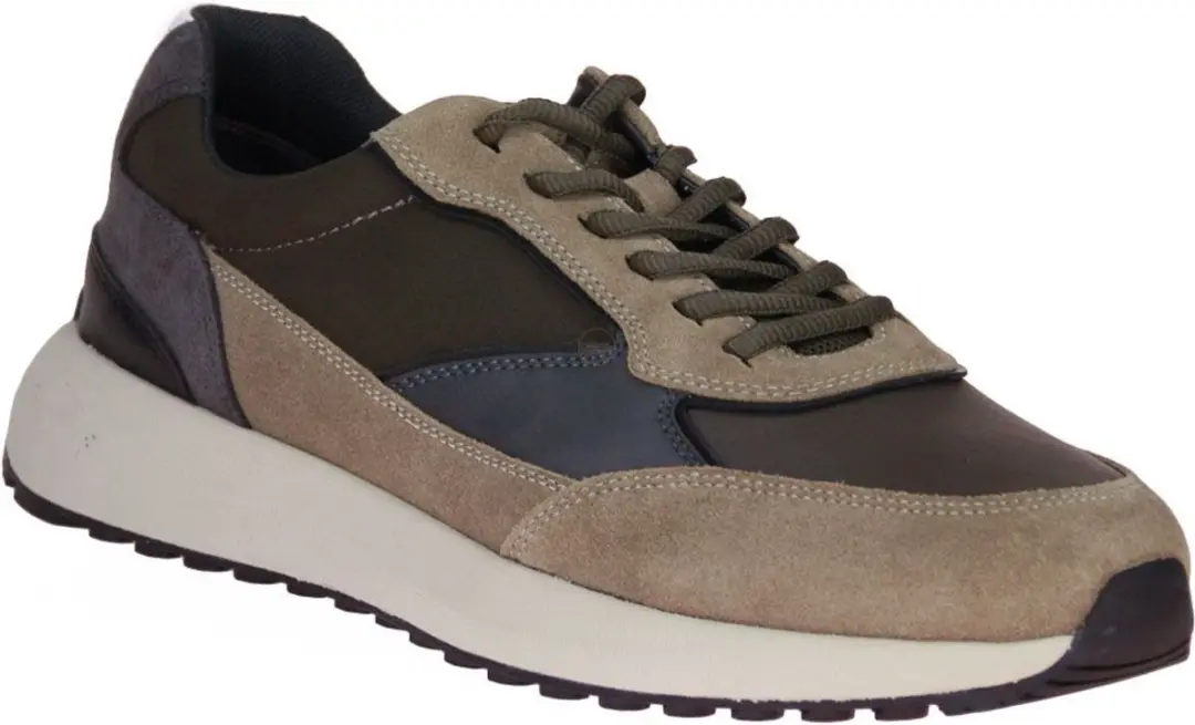 Geox Volpiano Kaki Schoen