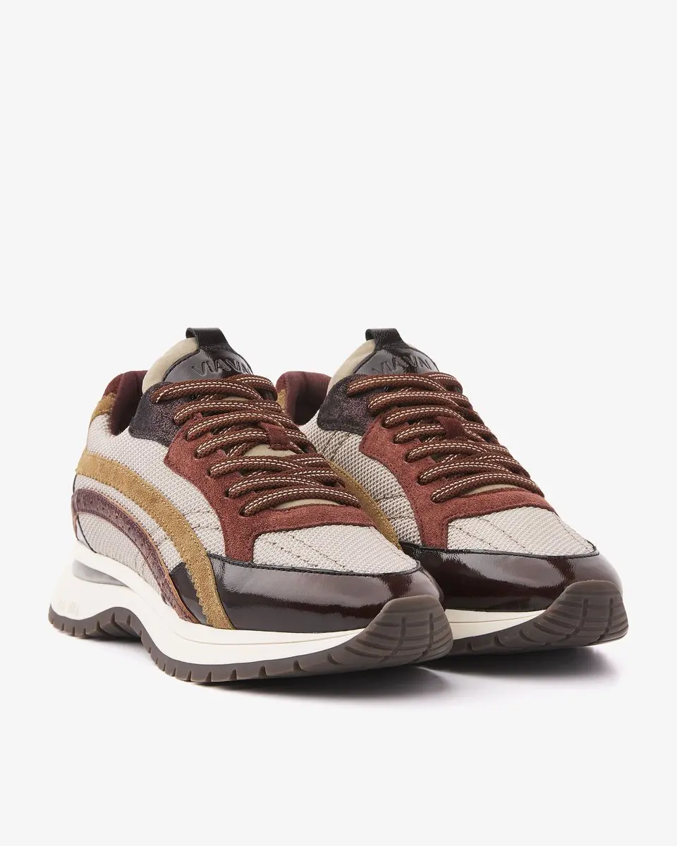 VIA VAI Usher Lott Sneakers Dames - Rood - 37 - afbeelding 2 van 6