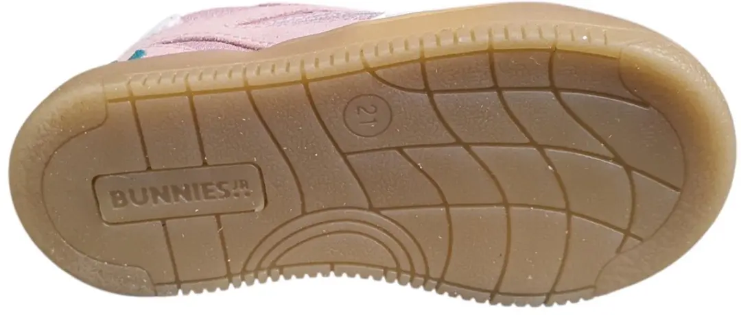 BunniesJR 226208-470 Meisjes Lage Sneakers - Roze - Leer - Veters - afbeelding 4 van 6