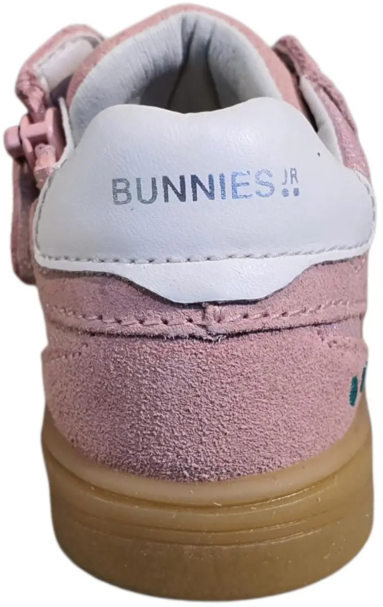 BunniesJR 226208-470 Meisjes Lage Sneakers - Roze - Leer - Veters - afbeelding 5 van 6