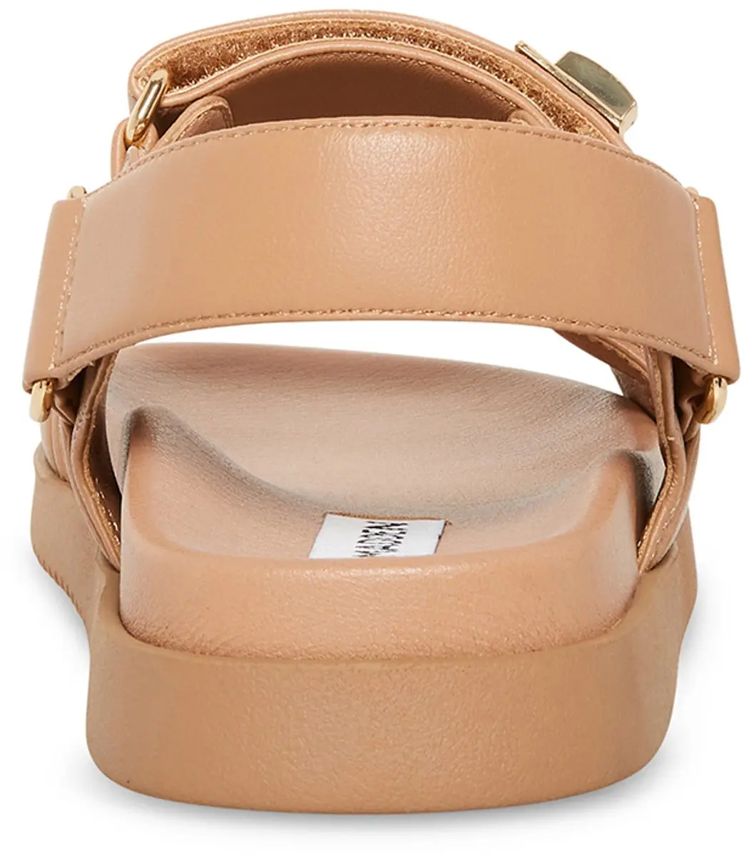 Steve Madden Mona Tan Leather Schoen - Bruin - Maat 40 - afbeelding 4 van 6