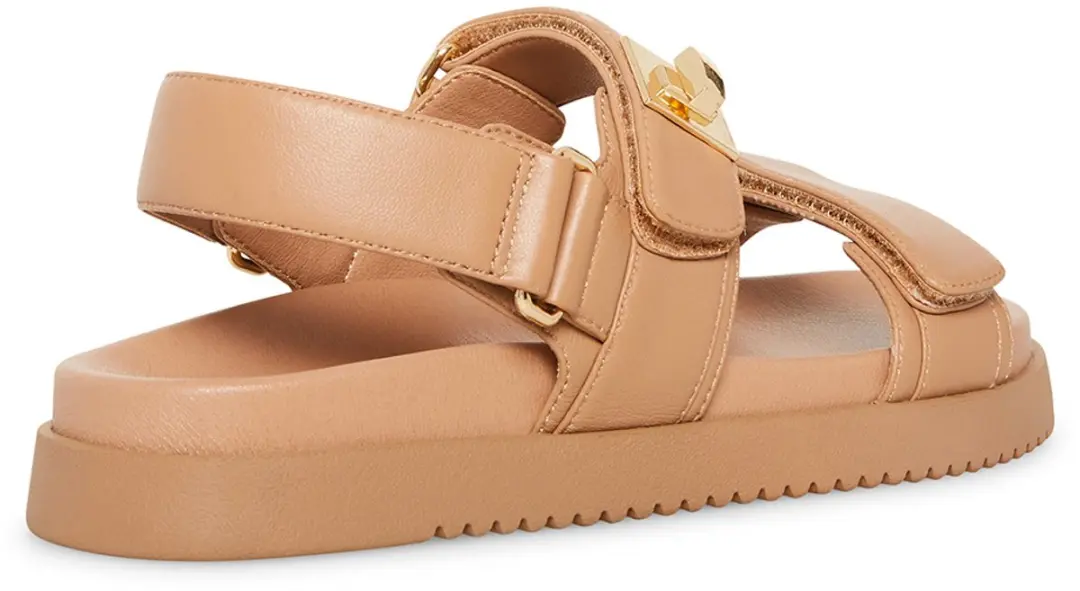 Steve Madden Mona Tan Leather Schoen - Bruin - Maat 40 - afbeelding 2 van 6