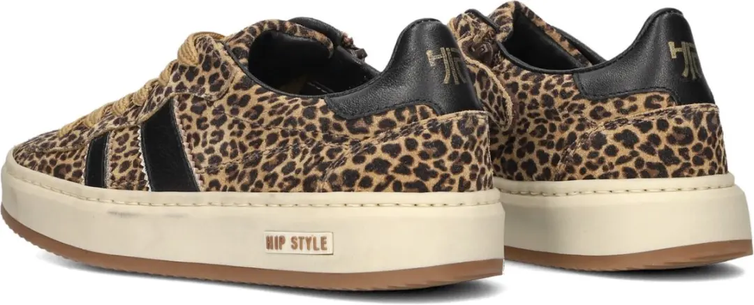 Hip H1102 Sneakers - Meisjes - Bruin - Maat 30 - afbeelding 3 van 6