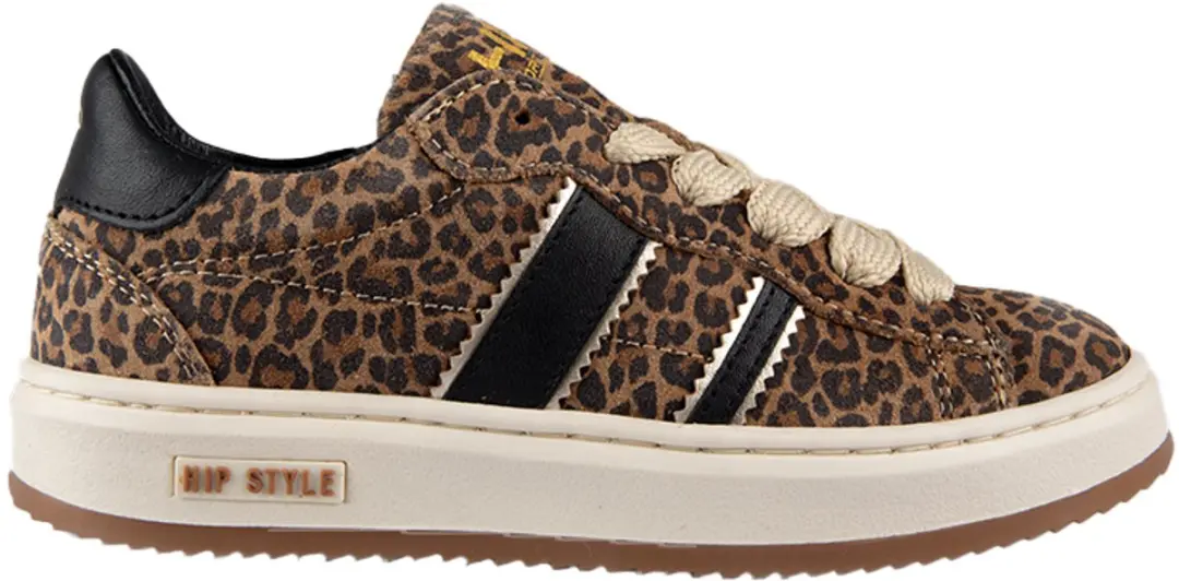 Hip H1102 Sneakers - Meisjes - Bruin - Maat 30 - afbeelding 2 van 6