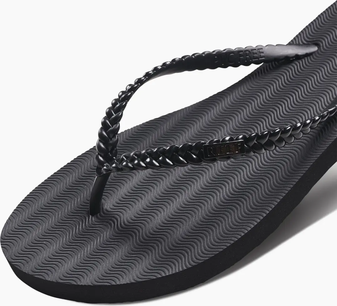 Reef Seaside Twistblack Teenslipper CJ3606 - Zwart - afbeelding 2 van 6