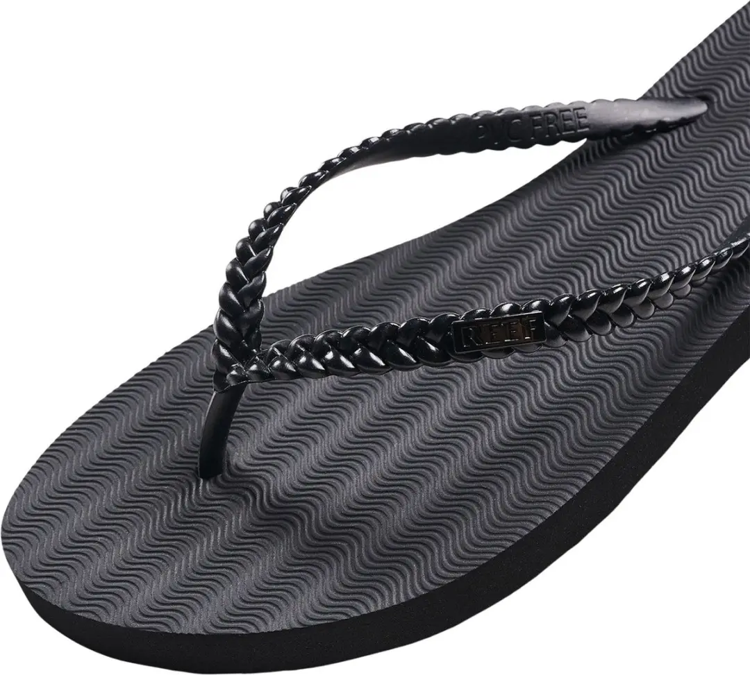 Reef Seaside Twistblack Teenslipper CJ3606 - Zwart - afbeelding 4 van 6