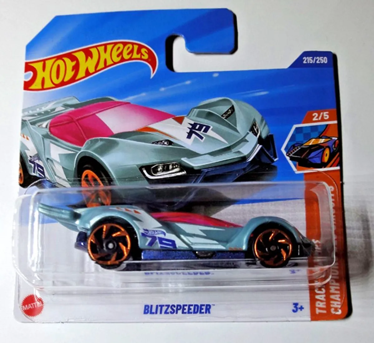 Hot Wheels BlitzSpeeder Turquoise 79 21A