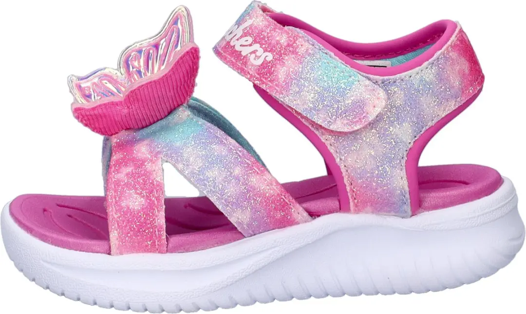 Skechers S-Lights Jumpster Butterfly Brites Sandaal - Roze - afbeelding 5 van 6