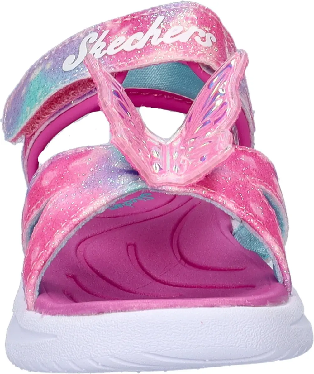 Skechers S-Lights Jumpster Butterfly Brites Sandaal - Roze - afbeelding 4 van 6