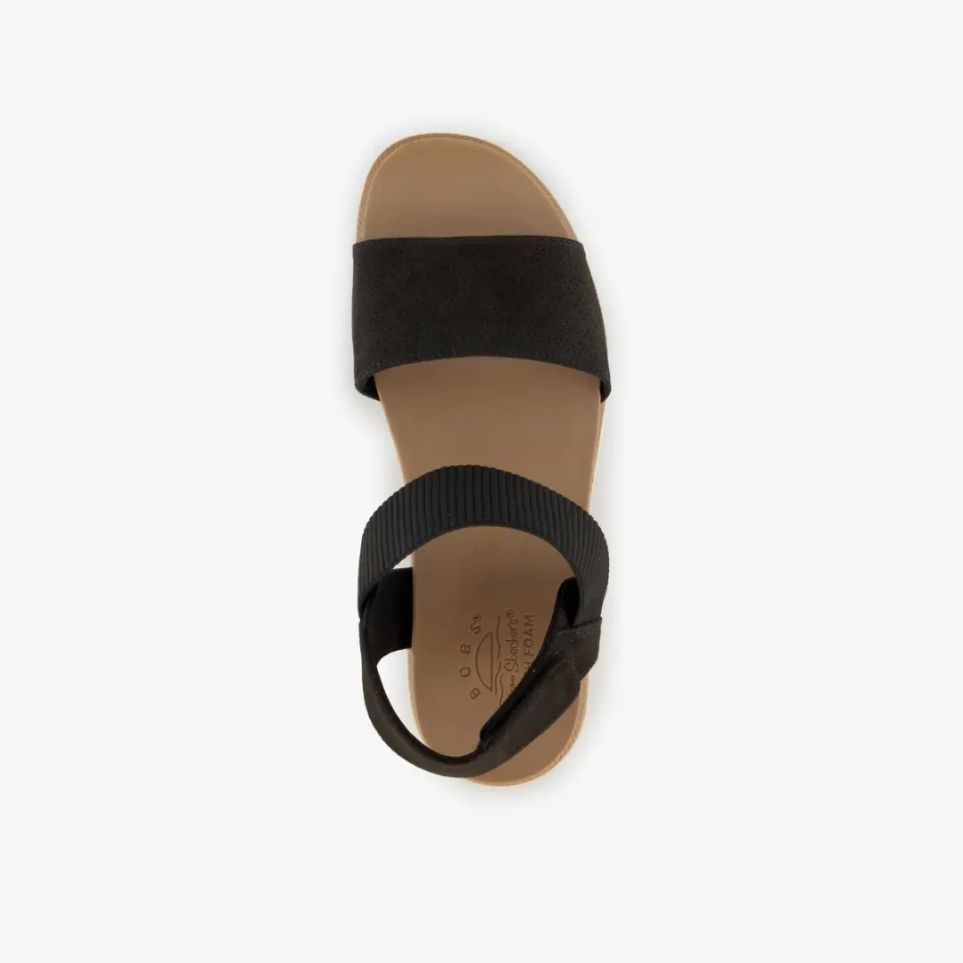 Skechers BOBS Desert Kiss Low Dames Sandalen - Zwart 37 - afbeelding 4 van 6