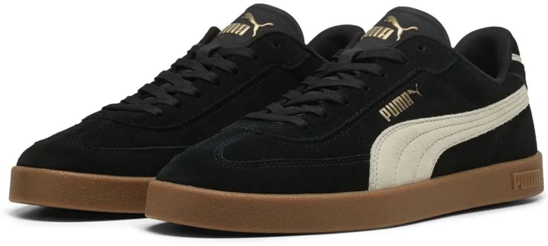 Puma Schuhe Low Club II Era Suede 400717 Puma Black-Alpine Snow-Gum-37