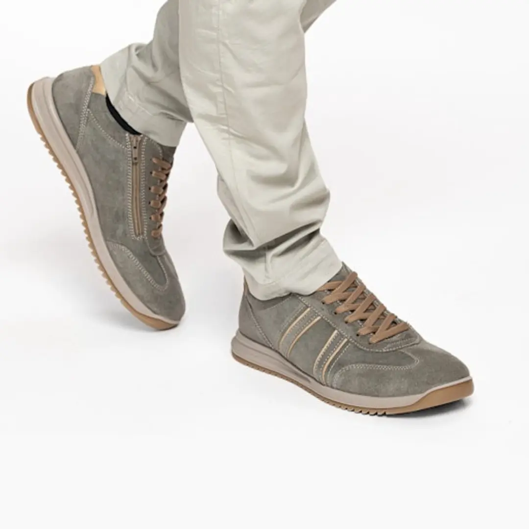Ara Suede Groene Sneaker Heren - Maat 42 - afbeelding 6 van 6
