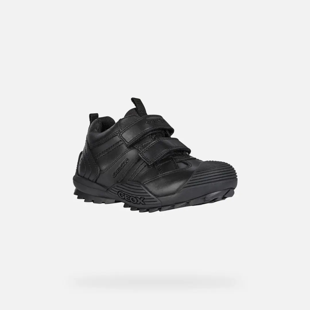 Geox Savage Jongens Veterschoenen - Maat 38 - Zwart