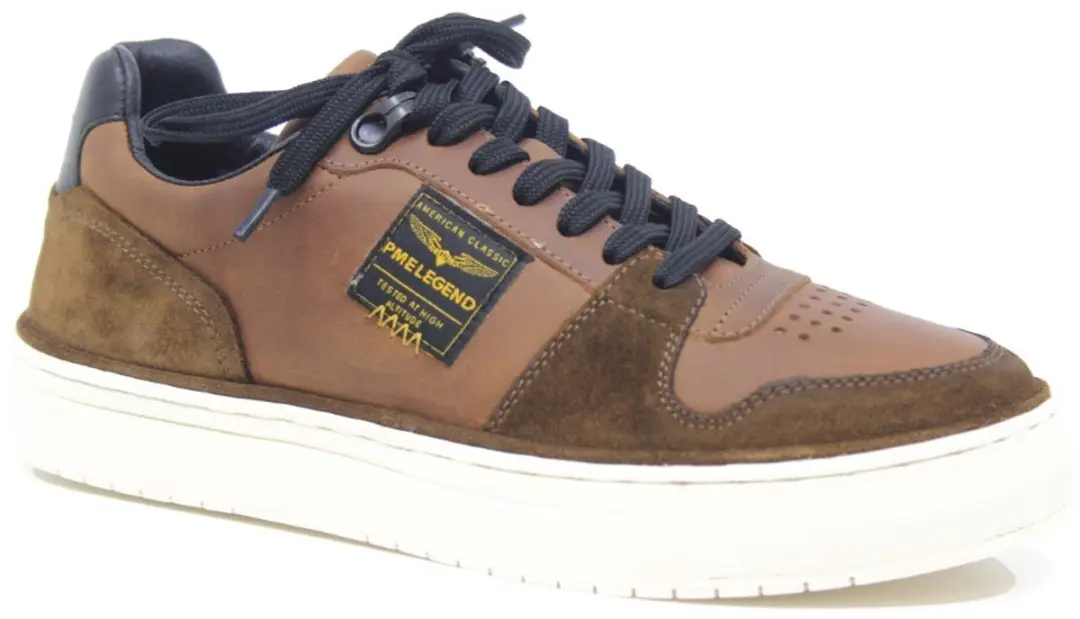 PME Legend Avizer Heren Sneakers - Bruin - Maat 40 - afbeelding 2 van 6