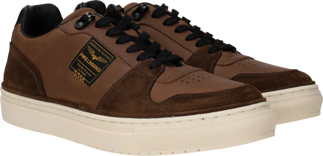 PME Legend Avizer Heren Sneakers - Bruin - Maat 40 - afbeelding 3 van 6