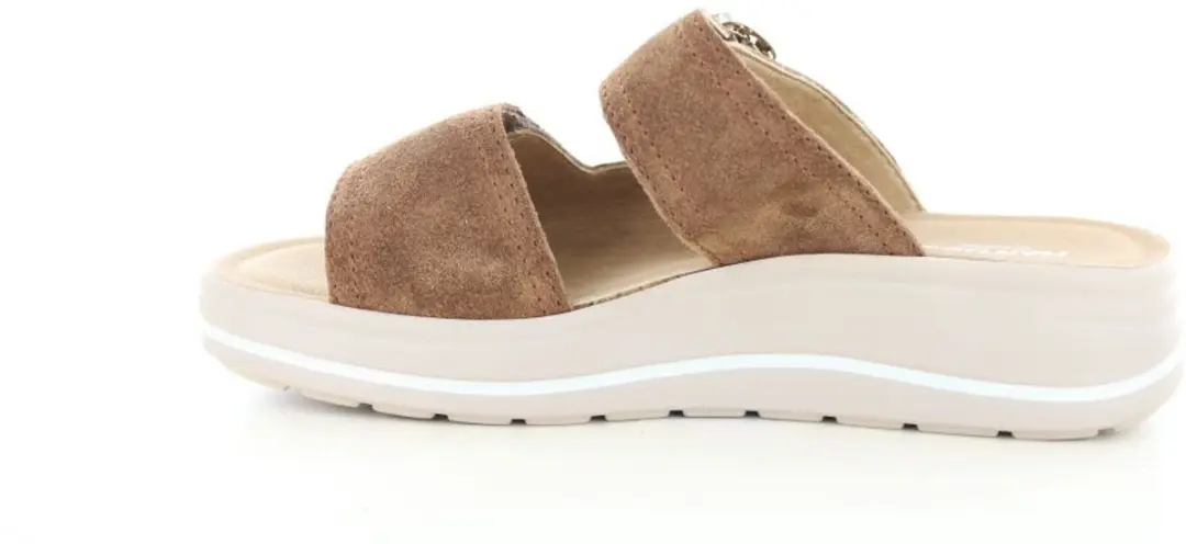 Hartjes WOOGIE Slippers - Cognacbruin - afbeelding 3 van 6
